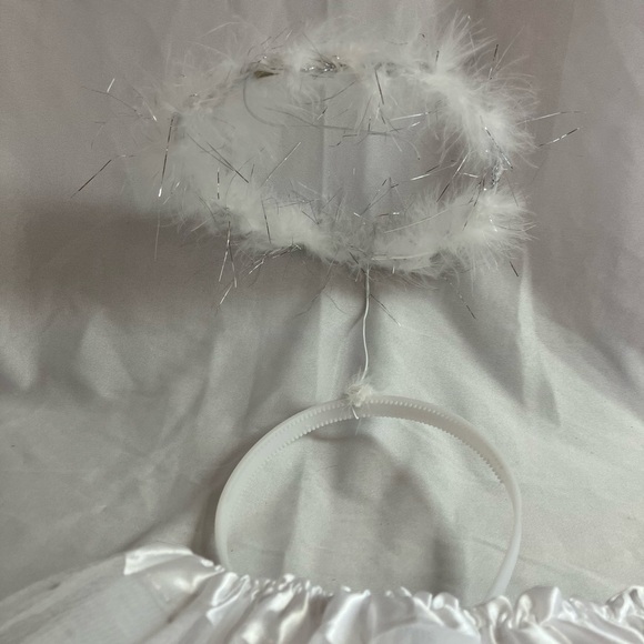 White Starry Kids Angel Costume - Picture 4 of 7